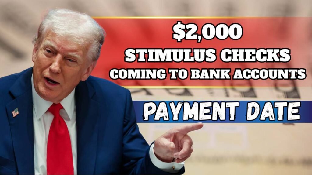 ⁠$2,000 Stimulus Checks Coming To Bank Accounts In 2025