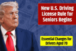 New U.S. Driving License Rule for Seniors Begins October 2025